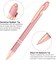 12pcs Ballpoint Pens, 2-in-1 Retractable Ballpoint Pen, 1.0mm Black Ink Soft Touch Click Metal Pen with Stylus Tip for Touch Screens(Rose Gold Color)